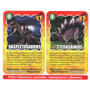 Karty Král dinosaurů - dinokvarteto 7 Stegosaurus a Daspletosaur