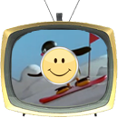 Pingu na snowboardu