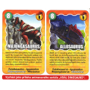 Karty Král Dinosaurů - dinokvarteto 8 Majungasaurus a Allosaurus