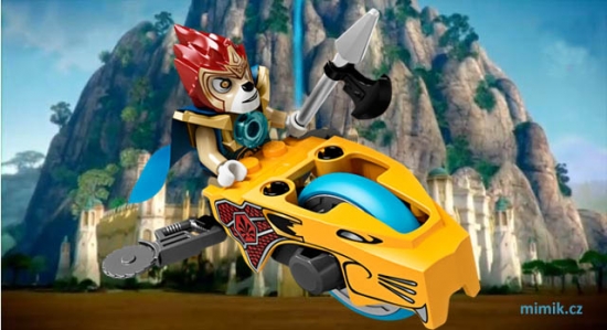 Lego Chima - LAVAL na vozítku SPEEDORZ