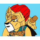 LEGO CHIMA - LEV LAVAL vzor pro on-line omalovánku 